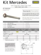 PTO MB G240 TENGELY , L=252mm 