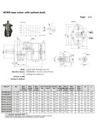 ORBIT HIDROMOTOR OMR-160 6 BORDÁS